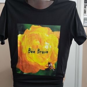 Bee Brave - Empowering Bee Word T-shirt Line